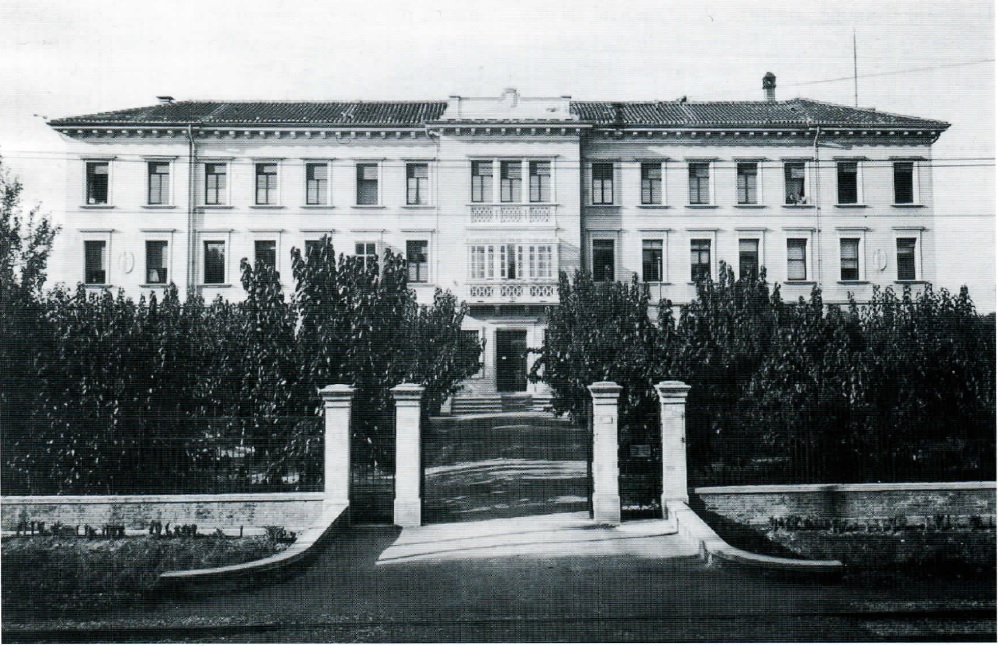 Stazione Bacologica di Padova negli anni '30, ingresso principale