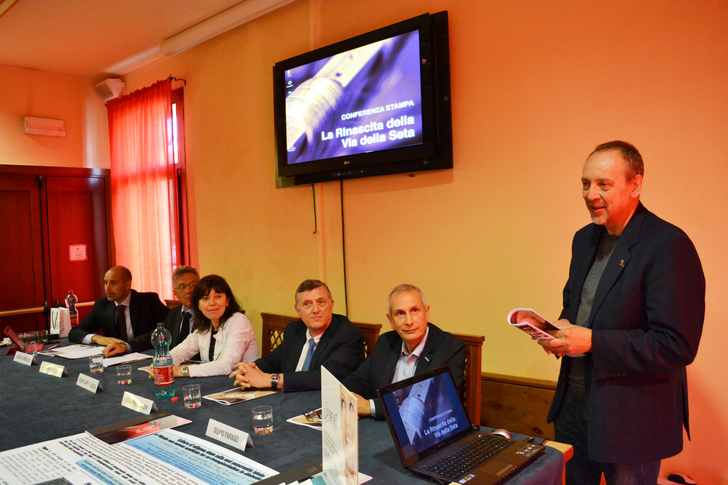 Conferenza stampa di presentazione “La Rinascita della Via della Seta” - 17/06/2015